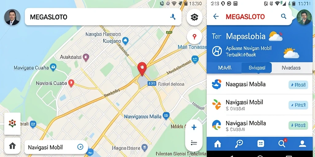 Tampilan antarmuka aplikasi MEGASLOTO menampilkan navigasi yang jelas dan mudah digunakan.