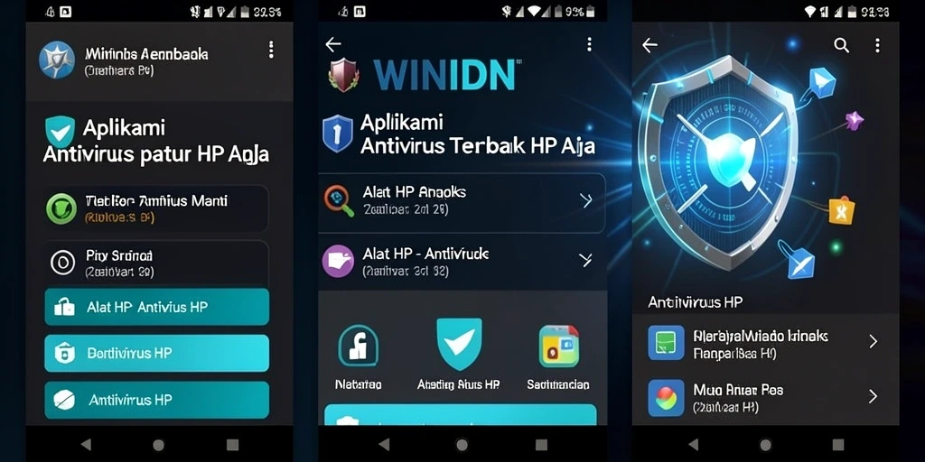 Antarmuka WINIDN yang intuitif dan mudah digunakan.
